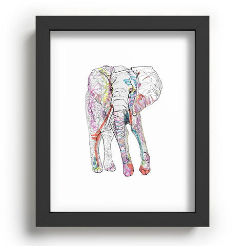 Casey Rogers Elephant 1 Recessed Framing Rectangle