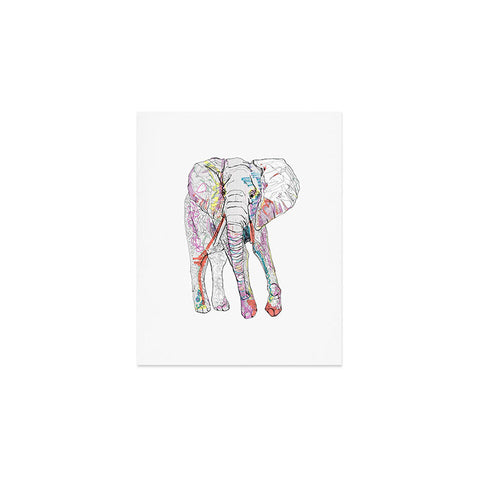 Casey Rogers Elephant 1 Art Print