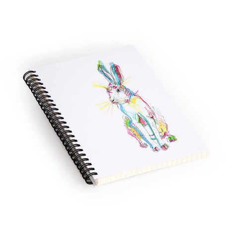 Casey Rogers Hare Multi Spiral Notebook