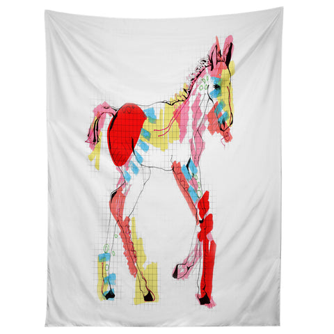 Casey Rogers Horse Color Tapestry