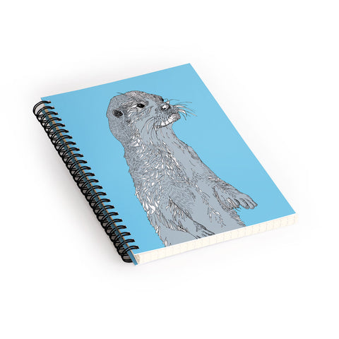 Casey Rogers Otter Spiral Notebook