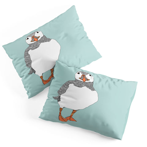 Casey Rogers Puffin 2 Pillow Shams