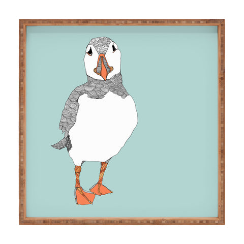Casey Rogers Puffin 2 Square Tray