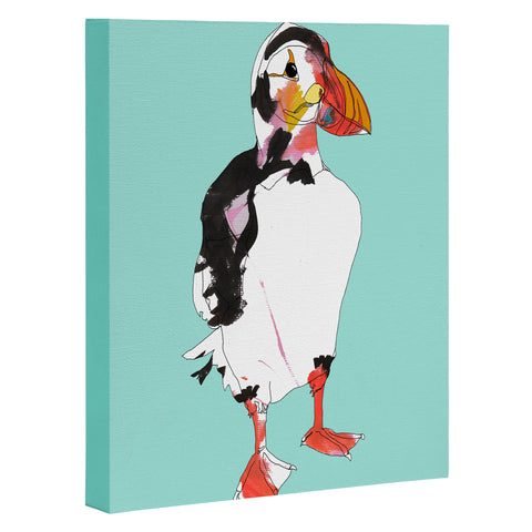 Casey Rogers Puffin Art Canvas