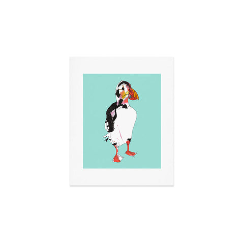 Casey Rogers Puffin Art Print
