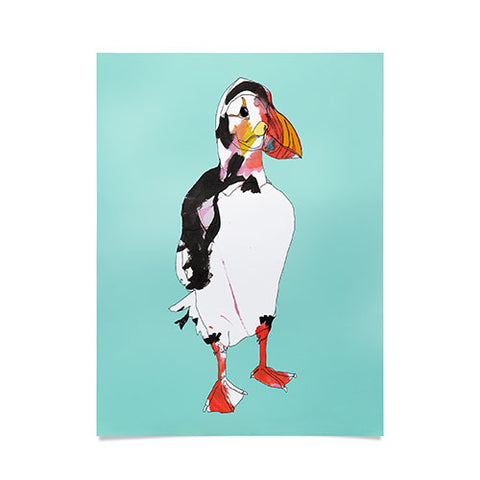 Casey Rogers Puffin Poster