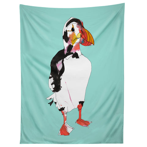 Casey Rogers Puffin Tapestry