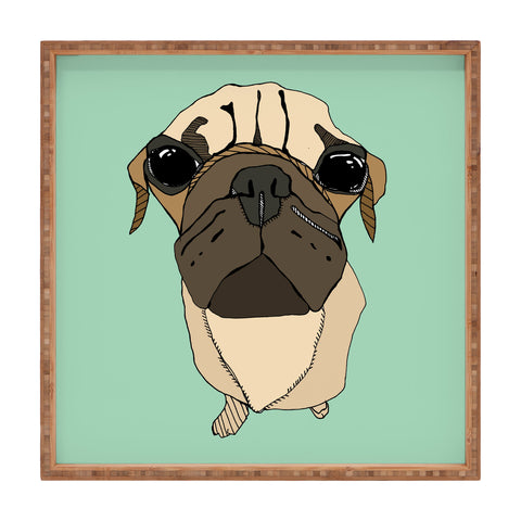 Casey Rogers Puglet Square Tray