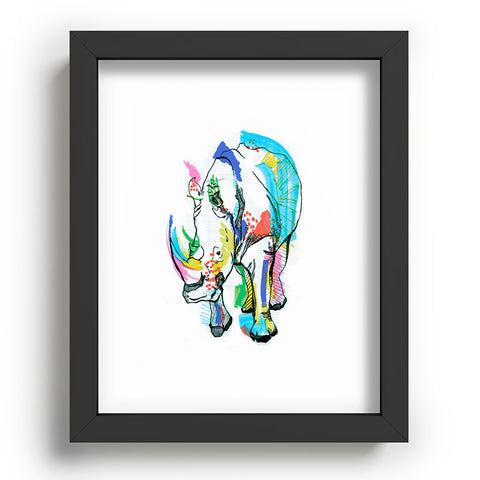 Casey Rogers Rhino Color Recessed Framing Rectangle