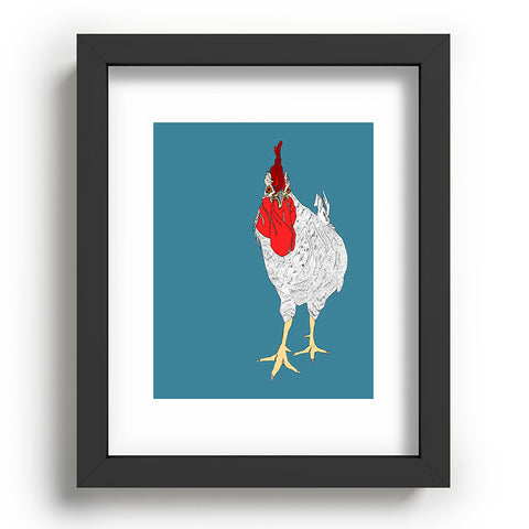 Casey Rogers Rooster Recessed Framing Rectangle