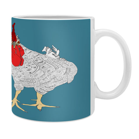 Casey Rogers Rooster Coffee Mug