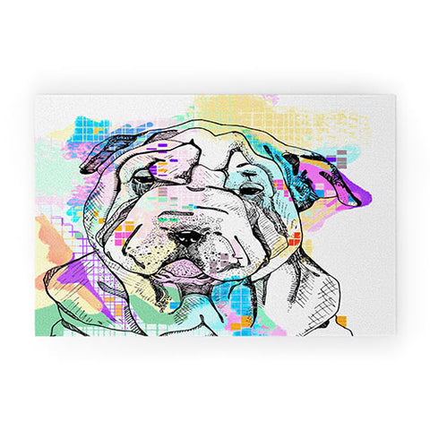 Casey Rogers Sharpei Welcome Mat