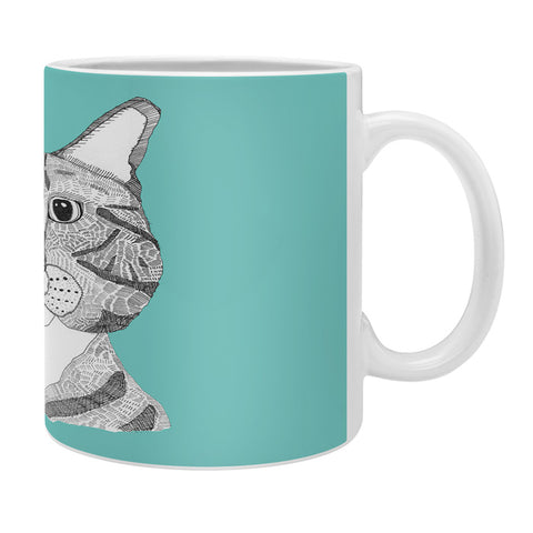 Casey Rogers Tabby Cat Coffee Mug