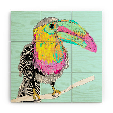 Casey Rogers Toucan Wood Wall Mural
