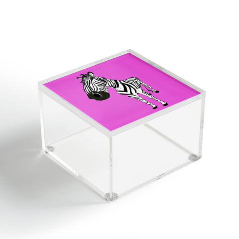 Casey Rogers Zebra Acrylic Box