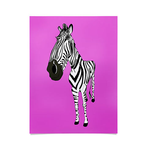 Casey Rogers Zebra Poster