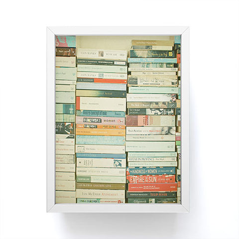 Cassia Beck Bookworm Framed Mini Art Print
