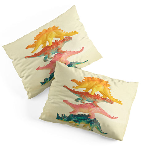 Cassia Beck Dinosaur Antics Pillow Shams