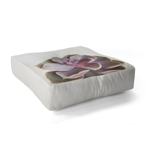 Cassia Beck Purple Succulent Floor Pillow Square