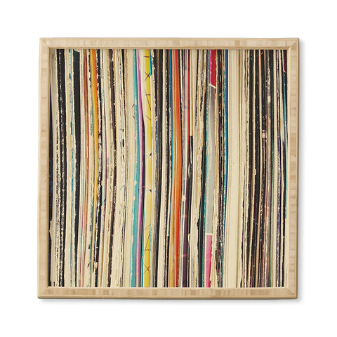 Cassia Beck Record Collection Framed Wall Art