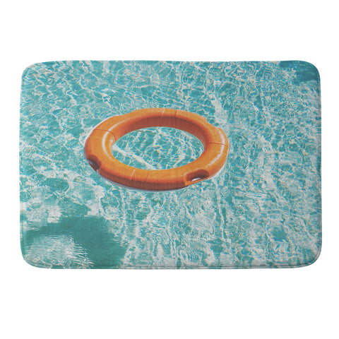 Cassia Beck Swimming Pool III Memory Foam Bath Mat