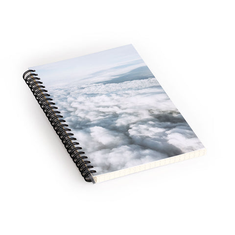 Cassia Beck The Clouds Below Spiral Notebook