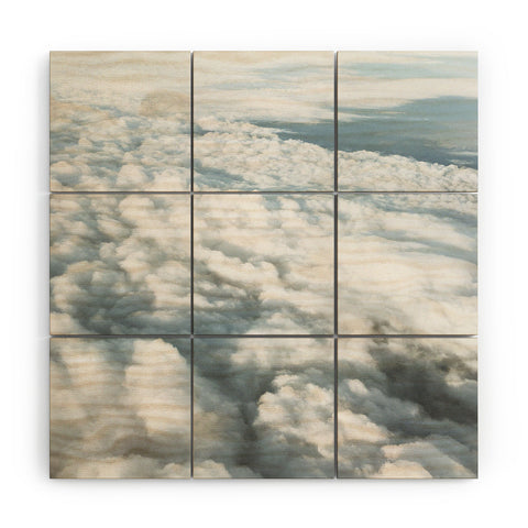 Cassia Beck The Clouds Below Wood Wall Mural
