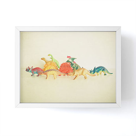 Cassia Beck Walking With Dinosaurs Framed Mini Art Print