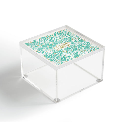 Cat Coquillette Adventure is Calling Mint Acrylic Box