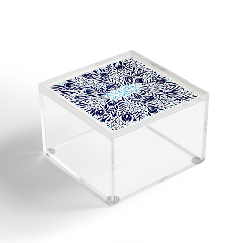 Cat Coquillette Adventure is Calling Navy Acrylic Box
