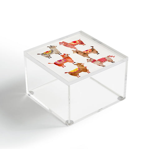 Cat Coquillette Alpacas by Cat Coquillette Acrylic Box