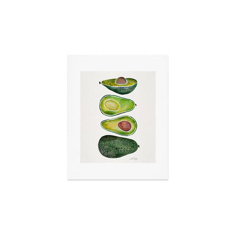 Cat Coquillette Avocado Slices 2 Art Print