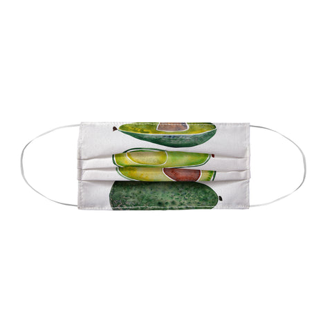 Cat Coquillette Avocado Slices 2 Face Mask