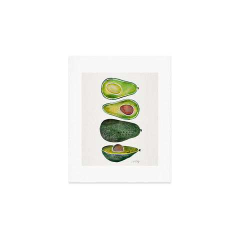 Cat Coquillette Avocado Slices Art Print