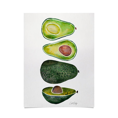 Cat Coquillette Avocado Slices Poster