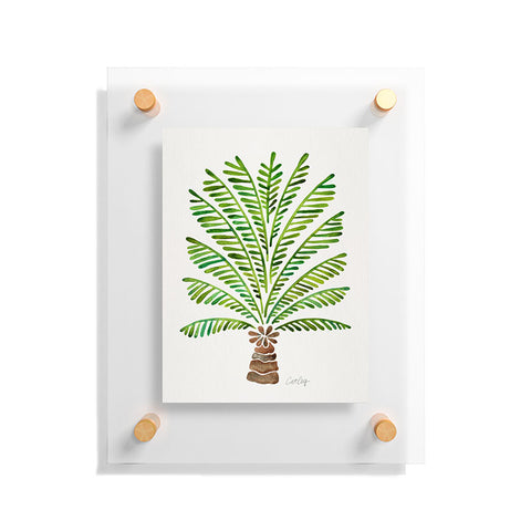 Cat Coquillette Bali Palm Tree Floating Acrylic Print