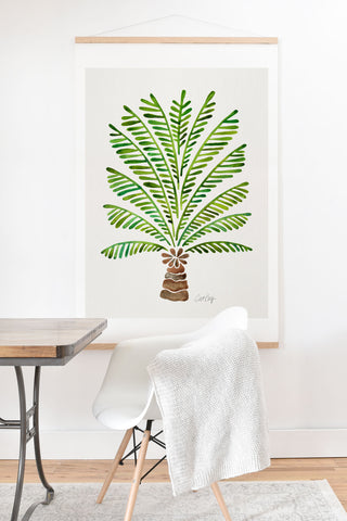 Cat Coquillette Bali Palm Tree Art Print And Hanger