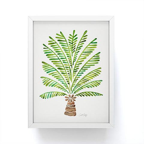 Cat Coquillette Bali Palm Tree Framed Mini Art Print