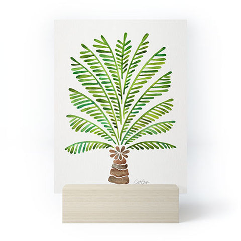 Cat Coquillette Bali Palm Tree Mini Art Print