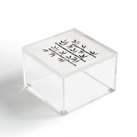 Cat Coquillette Black Bamboo Acrylic Box