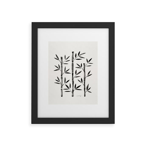 Cat Coquillette Black Bamboo Framed Art Print