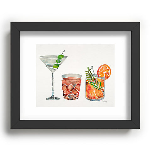 Cat Coquillette Classic Cocktails 1960s Recessed Framing Rectangle