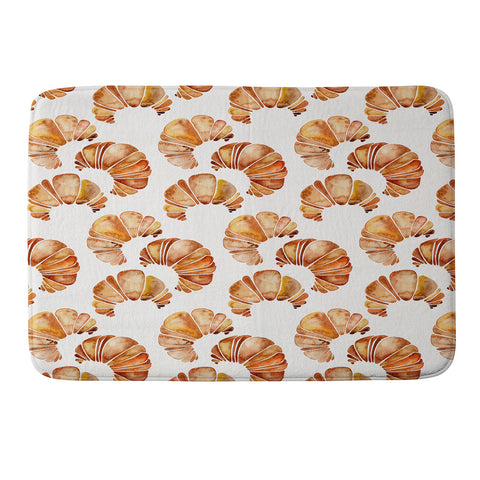 Cat Coquillette Croissant Collection Memory Foam Bath Mat