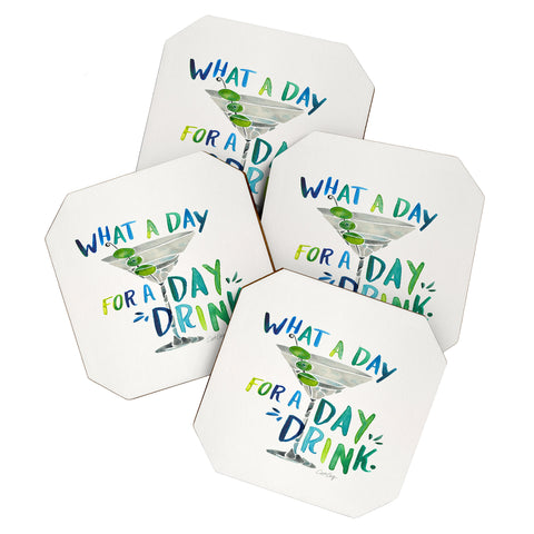 Cat Coquillette Day Drink Coaster Set