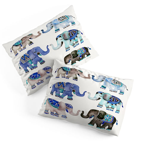 Cat Coquillette Elephant Collection Pillow Shams