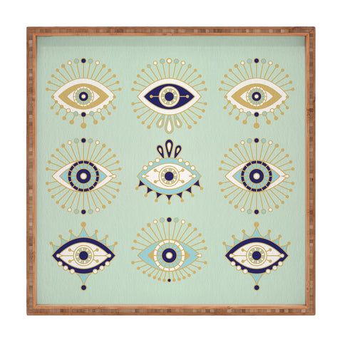 Cat Coquillette Evil Eye Collection Square Tray