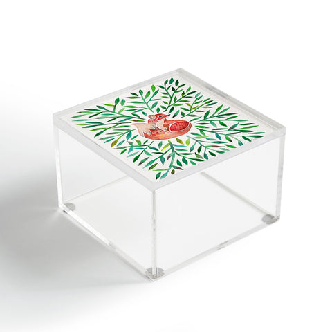Cat Coquillette Fox and Fronds Acrylic Box