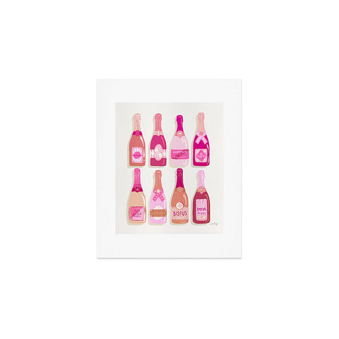Cat Coquillette French Champagne Collection Pink Art Print