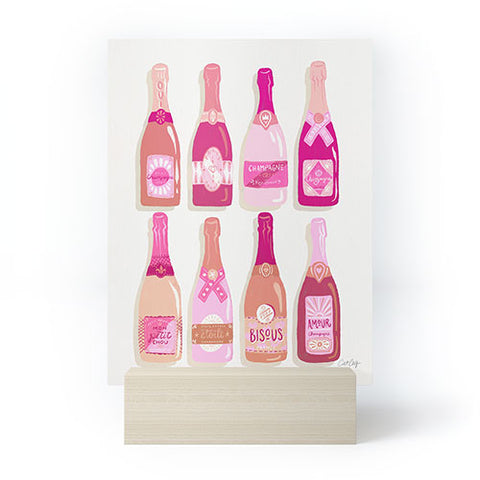 Cat Coquillette French Champagne Collection Pink Mini Art Print
