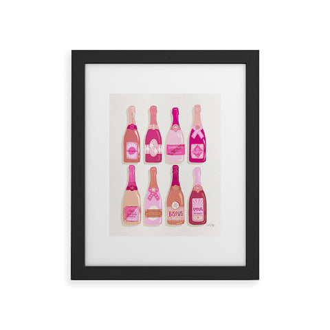 Cat Coquillette French Champagne Collection Pink Framed Art Print